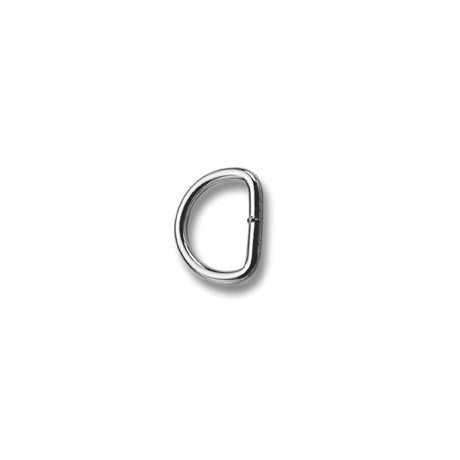 Saddlery D-rings 35 - 4241201 - (welded) - nickled - 100pcs/box