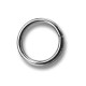 Saddlery Rings 40 - 4233500 - (non-welded) - nickled - 100pcs/box