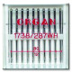 Strojové jehly ORGAN 1738 / 287 WH - 80 - 10ks/plastová krabička