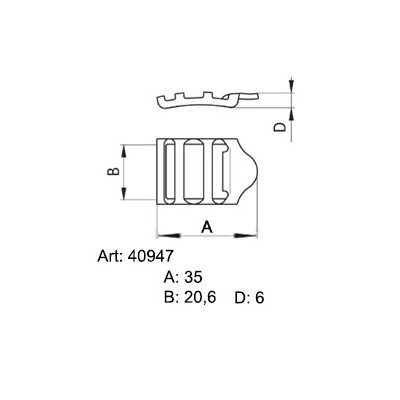 Sedlářské přezky 20 - 412600 - niklované - 500ks/krabice
