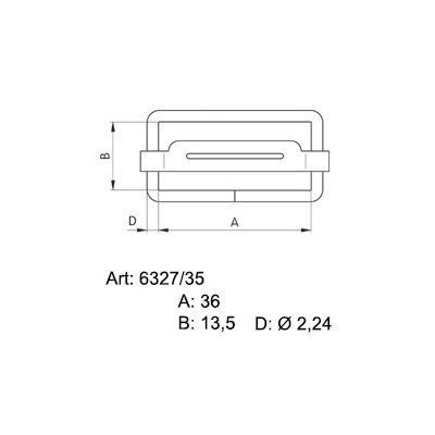 Saddlery Buckles without pins - 408200 - nickled - 1000pcs/box