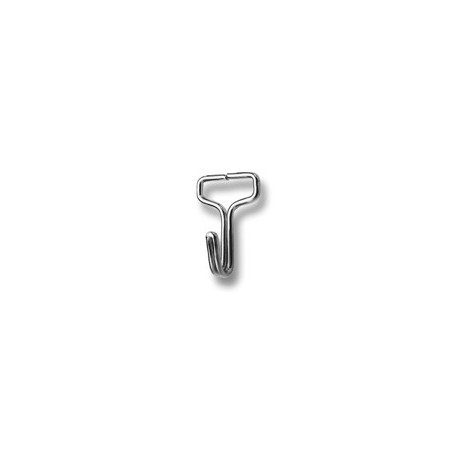 Rucksach hooks - 4511100 - nickel plated - 200pcs/box