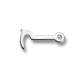 Cassetted hooks - 4014500 - nickel plated - 1000pcs/box