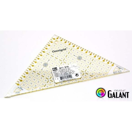 Quick triangle ruler (Omnigrid-Prym) 17,5 x 17,5cm - 1pcs