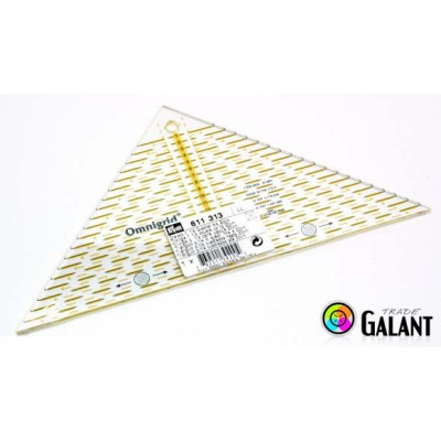 Quick triangle ruler (Omnigrid-Prym) 16,5 x 16,5cm - 1pcs