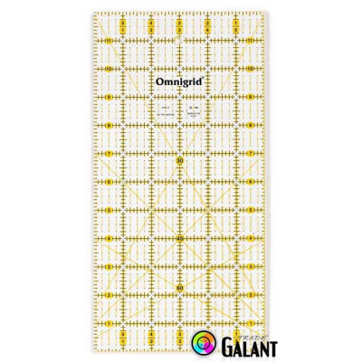Universal ruler with grid (Omnigrid-Prym) 6 x 12inch - 1pcs