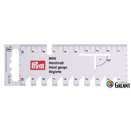 Měřítko ruční MINI (Prym) - 11,5 x 4 cm - 1ks