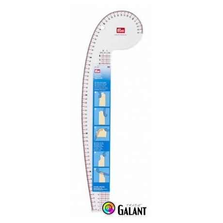 Pravítko zakřivené krejčovské (Prym) - 52 cm - 1ks