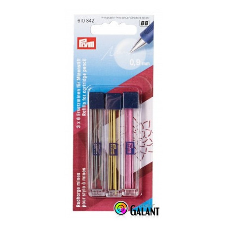 Náplň barevná náhradní pro 610 840 (Prym) - 1ks/karta