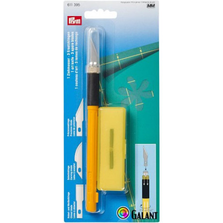 Art knife - 3 spare blades (Prym) - 1pcs/card