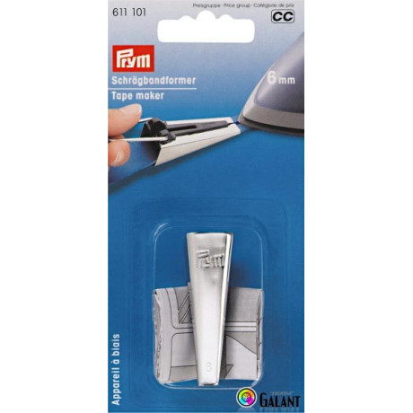 Přípravek pro šikmý proužek 6 mm (Prym) - 1ks/karta