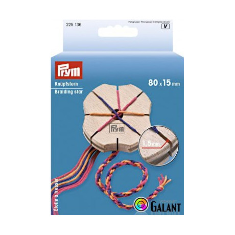 Braiding star (Prym) - 1pcs