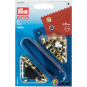 Eyelets 4 mm without washers - brass (Prym) - 50pcs/card