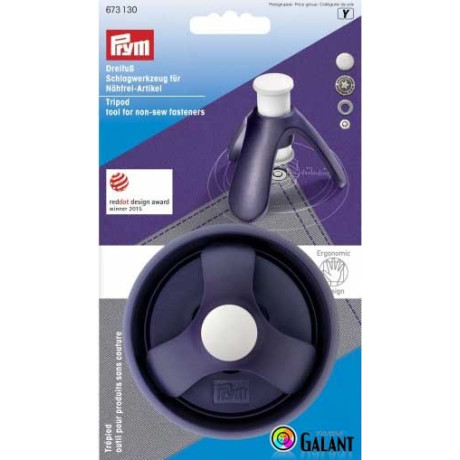 Tripod tool for non-sew fasten (Prym) - 1pcs/card