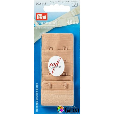 Bra extender 40 mm - Beige - 1pcs/card