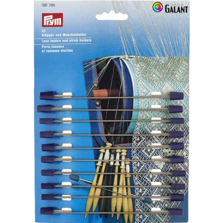 Lace Bobbin and Stitch Holders  (Prym) - 10pcs/card