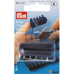 Knitting thimble plastic  (Prym) - 1pcs/card