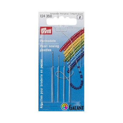 Beading needles 10/12 (Prym) - 2pcs/card