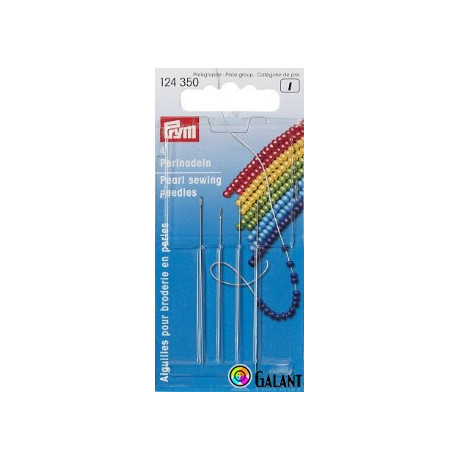 Beading needles 10/12 (Prym) - 2pcs/card