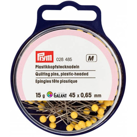 Špendlík quiltovací 0,65x45 mm (Prym) - 15g