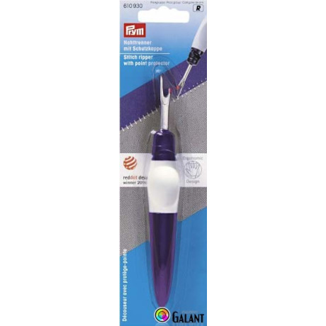 Seam Ripper big  (Prym) - 1pcs/cardPáradlo velké ergonomické s krytem (Prym) - 1ks/karta