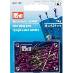 Easy grasp pins 0,58x38 mm (Prym) - 50 pcs/card