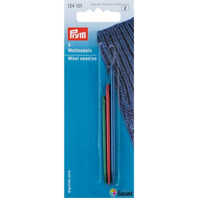 Jehly na vlnu aluminiové (Prym) 3ks/karta