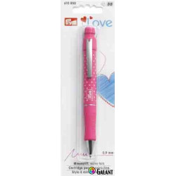 Cartridge pencil 0,9 mm PRYM LOVE (Prym) - pink - 1pc/card