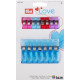 Fabric clips 2,6+5,5 cm PRYM LOVE