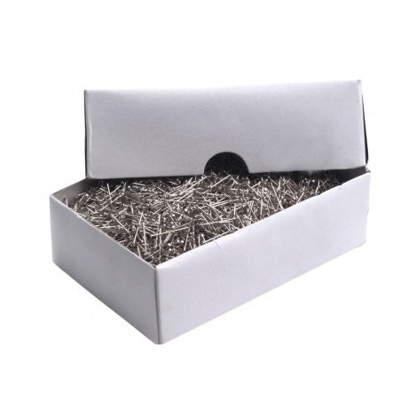 Mild Steel Straigt Pins 18x0,65mm - 500g/box