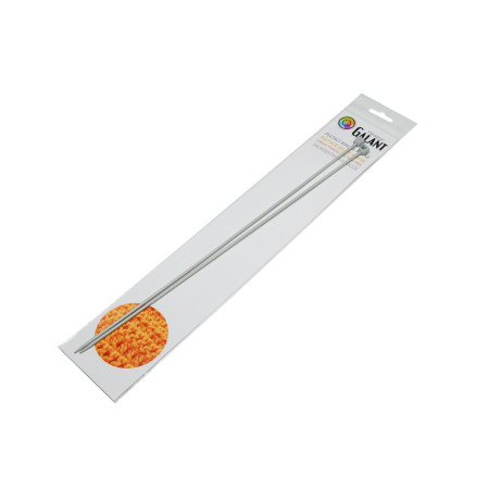 Pletací jehlice rovné - aluminiové - 35cm - 3,00mm - 1pár/sáček