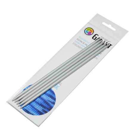 Knitting needles for socks - 20cm - 5,00mm - 5pcs/polybag