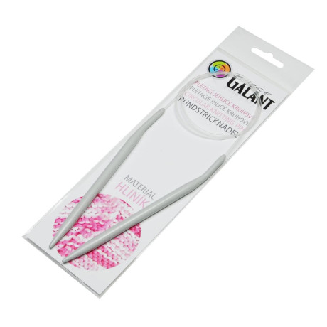 Pletací jehlice kruhové (kruhová) - aluminiové - 60cm - 7,00mm - 1ks/sáček