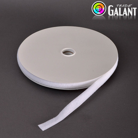 Velcro 20mm - colour: 990 (white) - Loops  - 25m/roll