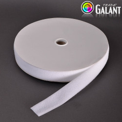 Velcro 38mm - colour: 990 (white) - Loops  - 25m/roll