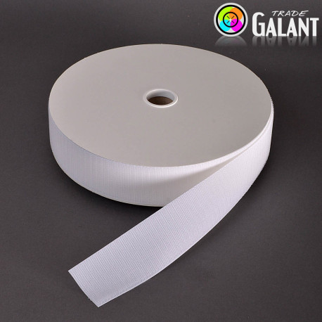 Velcro 50mm - colour: 990 (white) - Hooks  - 25m/roll