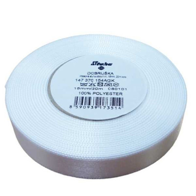 Satin ribbon (147 370 154), 15mm, 20m/spool