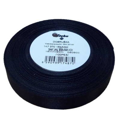 Satin ribbon (147 370 154), 15mm, 20m/spool