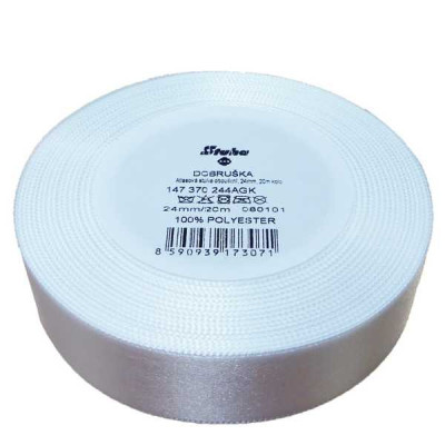 Satin ribbon (147 370 244), 24mm, 20m/spool