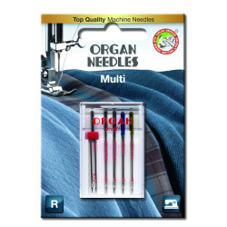Machine Needles ORGAN MULTIBOX - 5pcs/plastic box/card