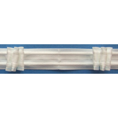 Záclonová stuha 8 197 189 26 - b. bílá - 26mm - 1m