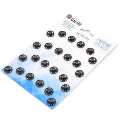 Brass Snap Fasteners 15mm - 24pcs/card - 6card/box (1grs.)