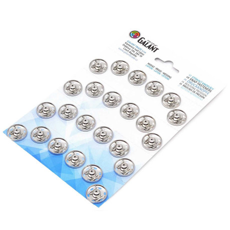 Brass Snap Fasteners 18mm - 24pcs/card - 6card/box (1grs.)