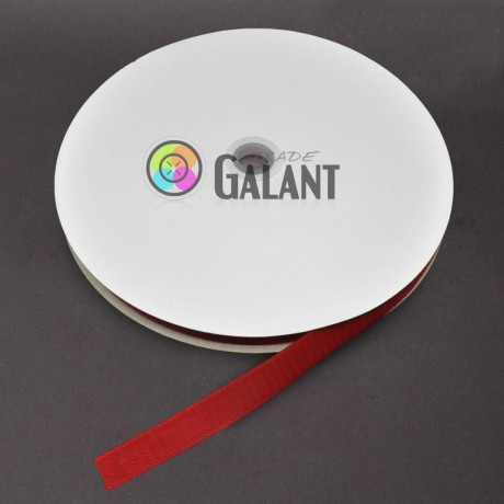 Velcro 20mm - colour: 150 (red) - Hooks - 25m/roll