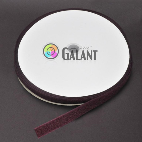 Velcro 20mm - colour: 200 (burgundy) - loops - 25m/roll