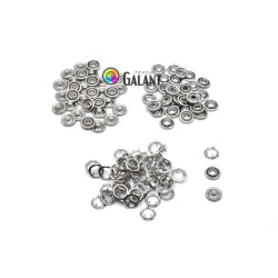 Press Buttons Baby - size 3 (10,5mm) nickel free - 100pcs/polybag