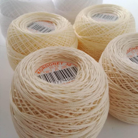 Crochet Yarn Kordonet s. 30 - 20g/ball - 10balls/box