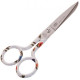 Dressmakers shears PREMAX RAINBOW - white with aster - 12,5 cm