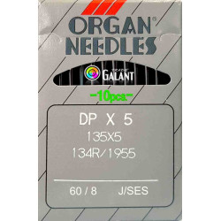 Jehly strojové průmyslové ORGAN DPx5 SES - 60/8 - 10ks/karta