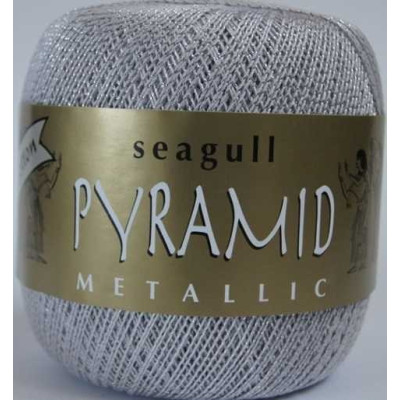 Háčkovací příze Pyramid  (Maxi) metalizovaná - 100g